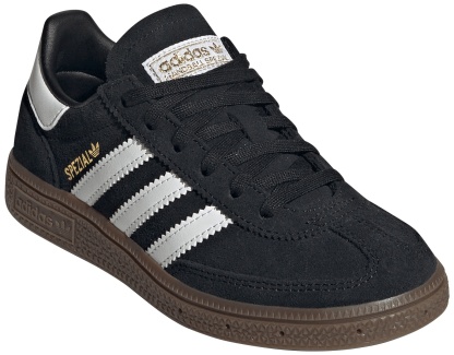 adidas Kids' Preschool Handball Spezial Shoes - Black/White/Gum - View 6