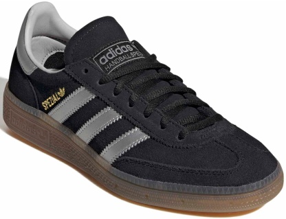 adidas Kids' Grade School Handball Spezial Shoes - Grey/Black/Black - View 5
