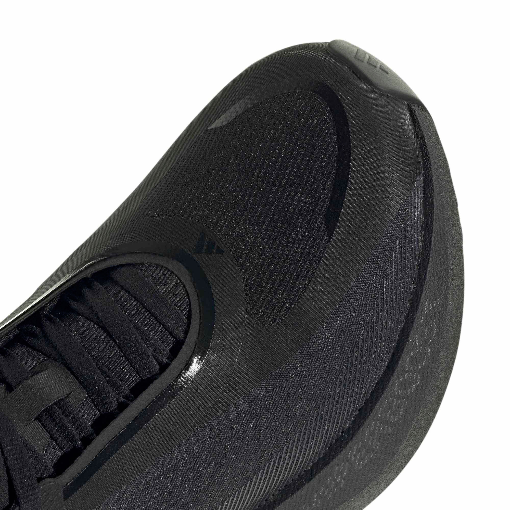 adidas Women's Hyperboost Edge Running Shoes - Black/Carbon - View 8