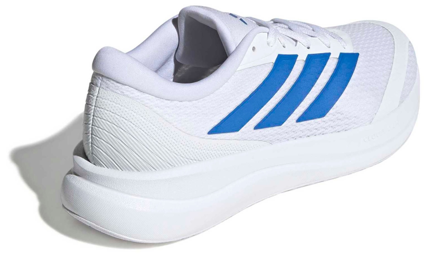 adidas Men's Runfalcon 6 CLOUDFOAM Running Shoes - Ftwr White/Bright Royal/Grey One - View 6