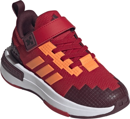 adidas Kids' Preschool Minecraft Pro Shoes - Better Scarlet/Maroon - View 5