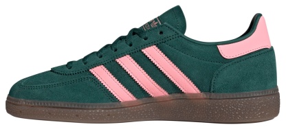 adidas Women's Handball Spezial Shoes - Collegiate Green/Pink Spark/Gold Met - View 4