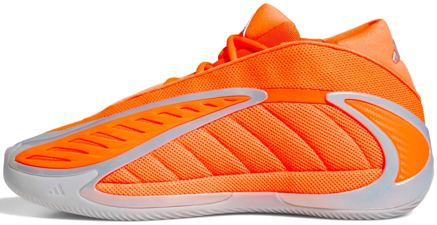 adidas Anthony Edwards 2 'All-Star' Basketball Shoes - Lucid Orange/Silver/Grey - View 4