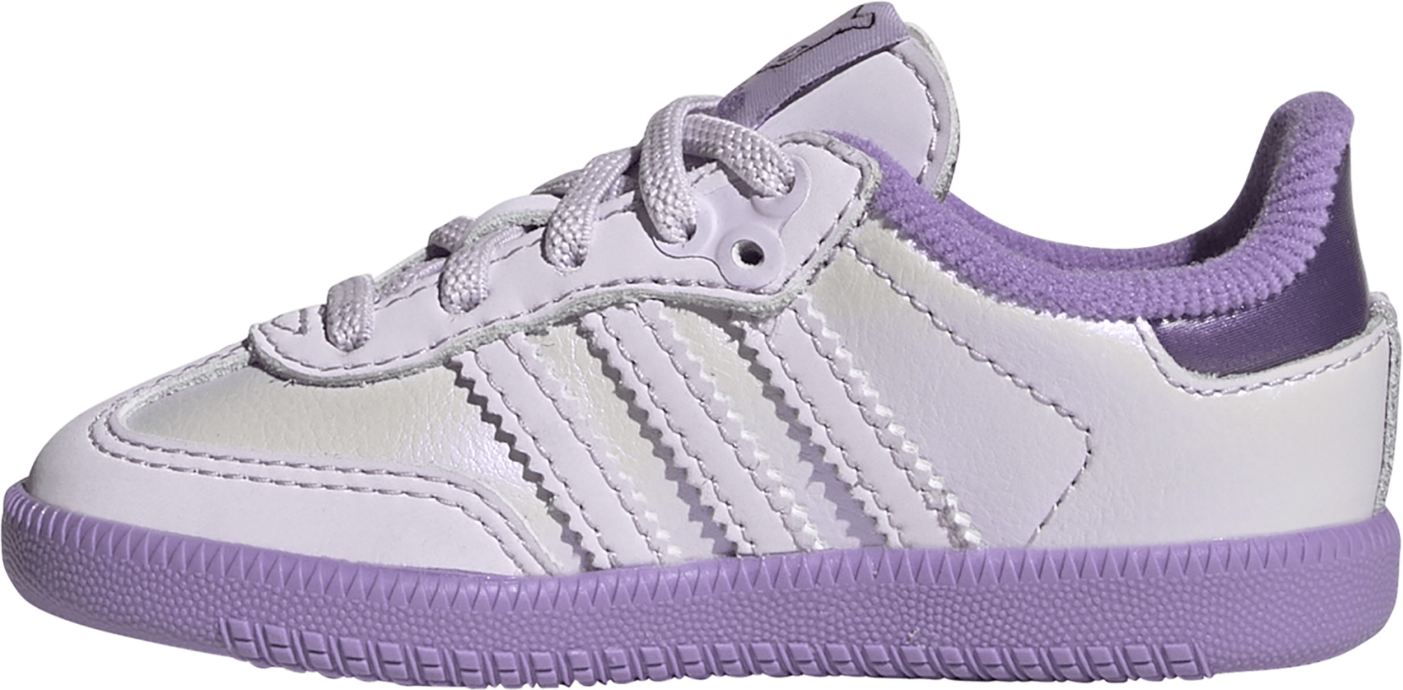 adidas Toddler Samba OG Shoes - Ice Lavender/Ice Lavender/Violet Fusion - View 5