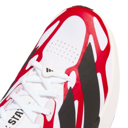 adidas Men's Adizero EVO SL EXO NC State Running Shoes - Ftwwht/Tmpwrd/Cblack - View 8