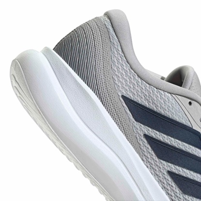 adidas Men's Runfalcon 6 CLOUDFOAM Running Shoes - Grey Two/Dark Blue/Core Black - View 8