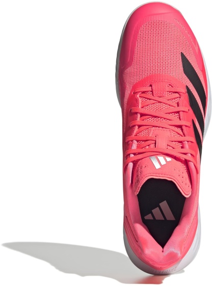 adidas Men's Defiant Speed 2 Tennis Shoes - Solar Turbo/Core Black/White - View 3