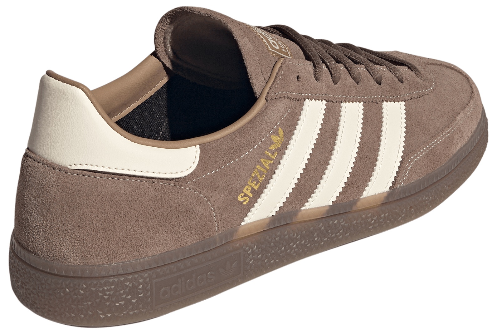 adidas Men's Handball Spezial Shoes - Earth Strata/White - View 6