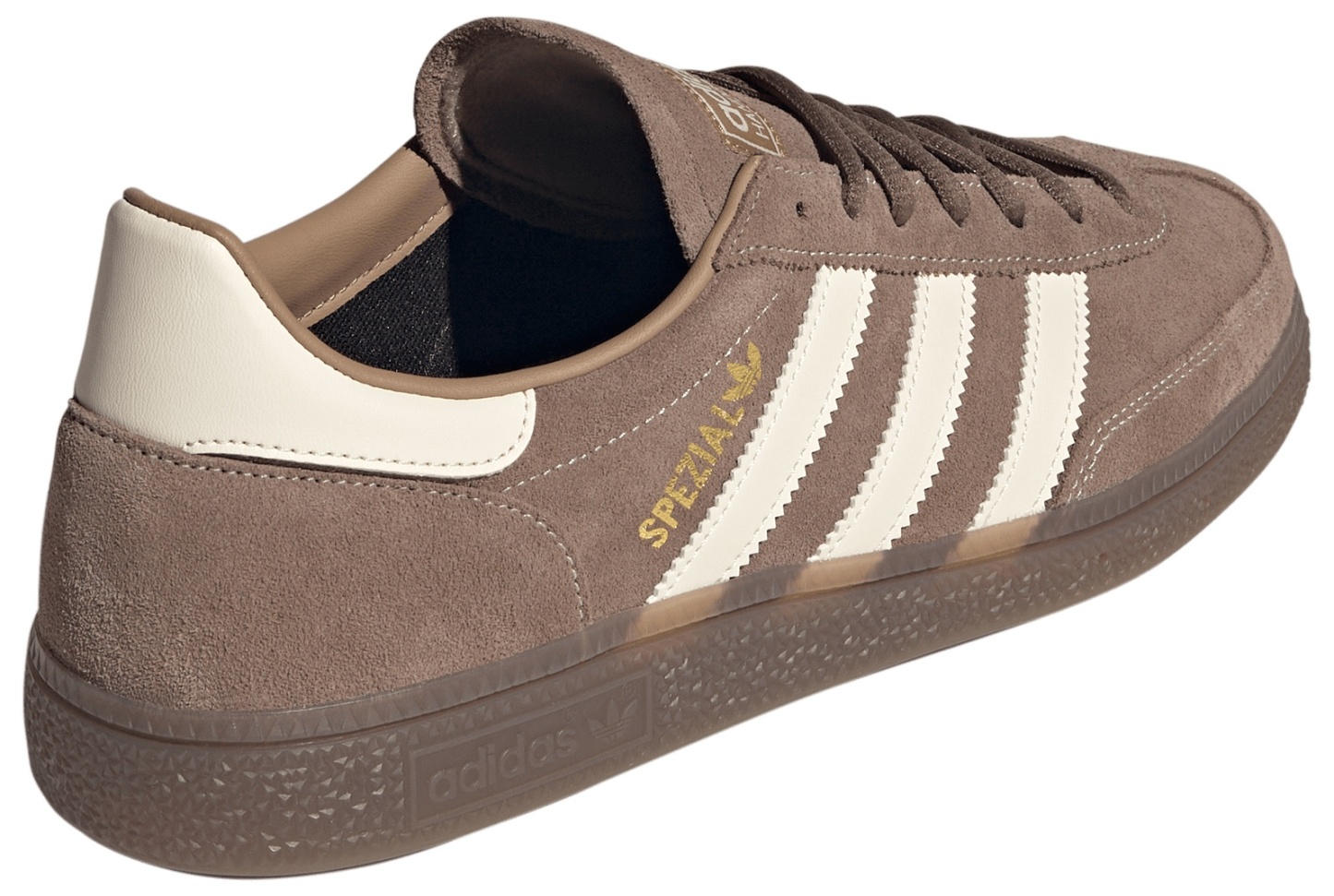 adidas Men's Handball Spezial Shoes - Earth Strata/White - View 6