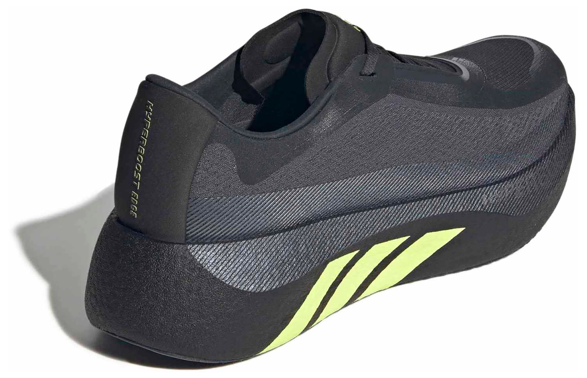 adidas Men's Hyperboost Edge Running Shoes - Carbon/Hi-res Yellow/Grey Five - View 7