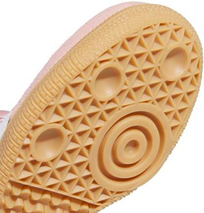 adidas Kids' Preschool Samba Jane Shoes - Wonder Mauve/Ftwr White/Gum 3 - View 7