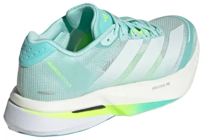 adidas Women's Adizero Boston 13 Running Shoes - Aqua/Silver - View 6