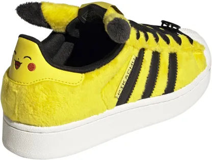 adidas Kids' Grade School Superstar II Shoes - Yellow/Yellow/Core Black - View 7