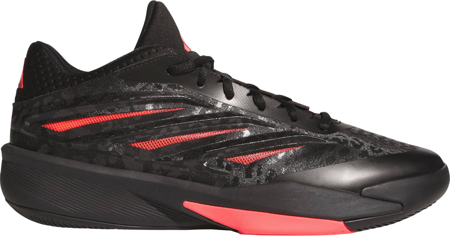 adidas Adult Crazy Energy Shoes - Core Black/Solar Turbo/Core Black - View 1