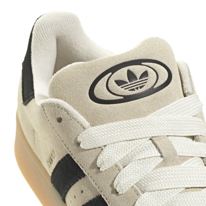 adidas Men's Campus 00s Shoes - White/Black/Gum - View 7