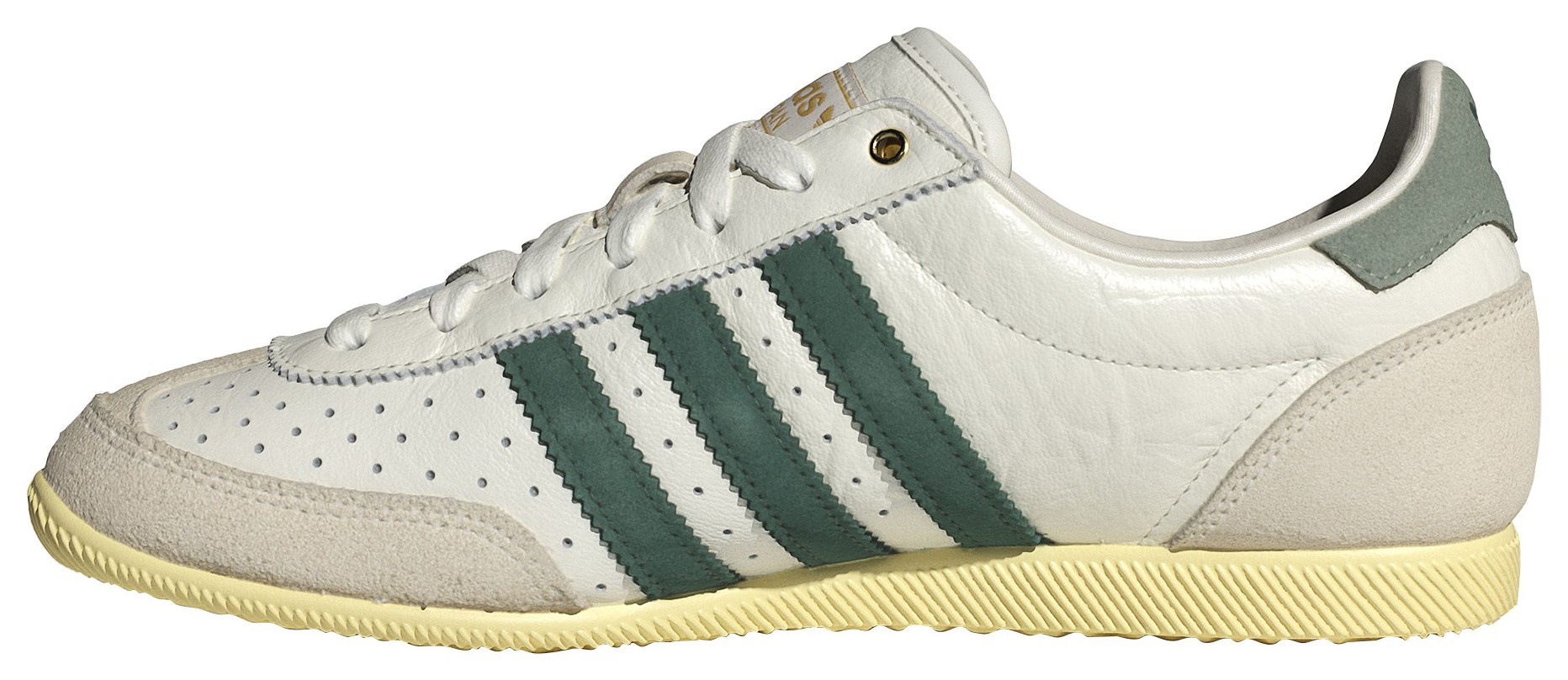 adidas Women's Japan Shoes - Off White/Collegiate Green/Orange Tint - View 4