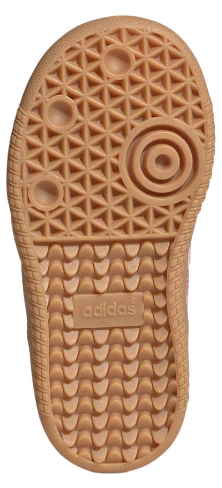 adidas Toddler Samba OG Shoes - White/Light Pink/Gum - View 3