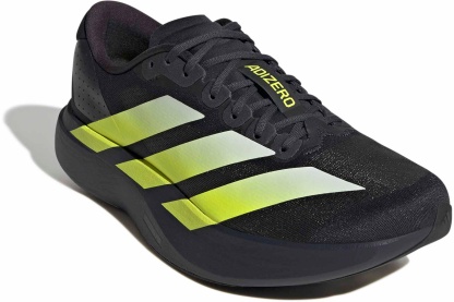 adidas Men's Adizero EVO SL EXO Running Shoes - Night Grey/Solar Yellow/Grey - View 6