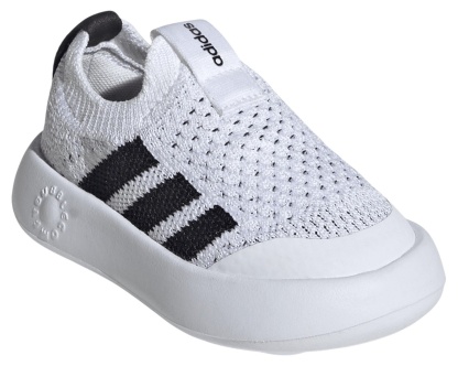 adidas Toddler Bubble Comfy I Shoes - White/Black - View 5