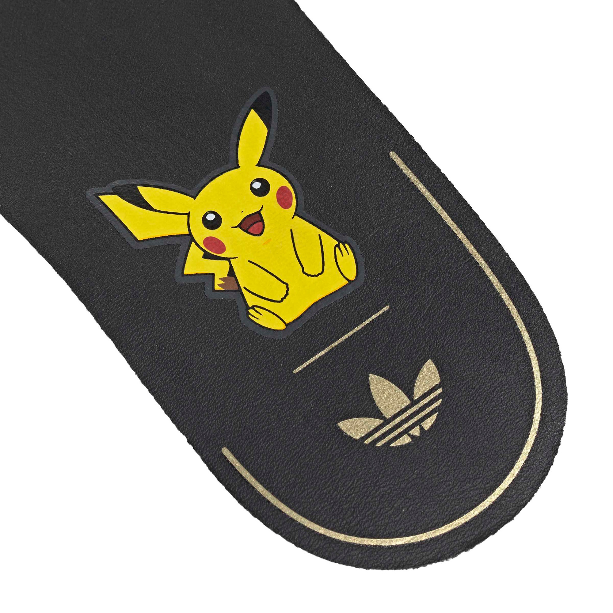 adidas x Pokémon Kids' Preschool Superstar II Shoes - White/Core Black/Gold Met - View 7