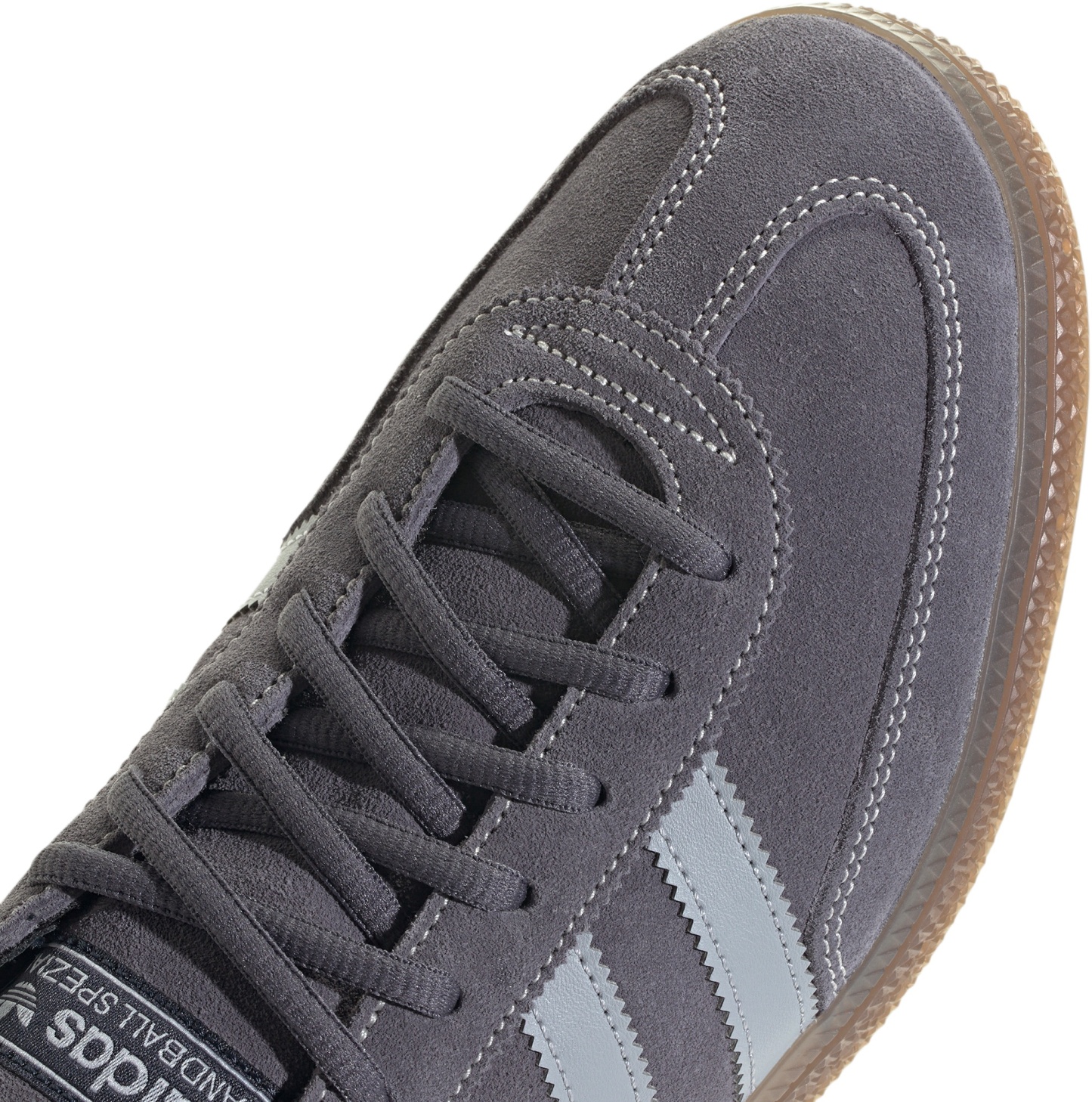 adidas Men's Handball Spezial Shoes - Aurora Onix/Halo Silver/Gum5 - View 7