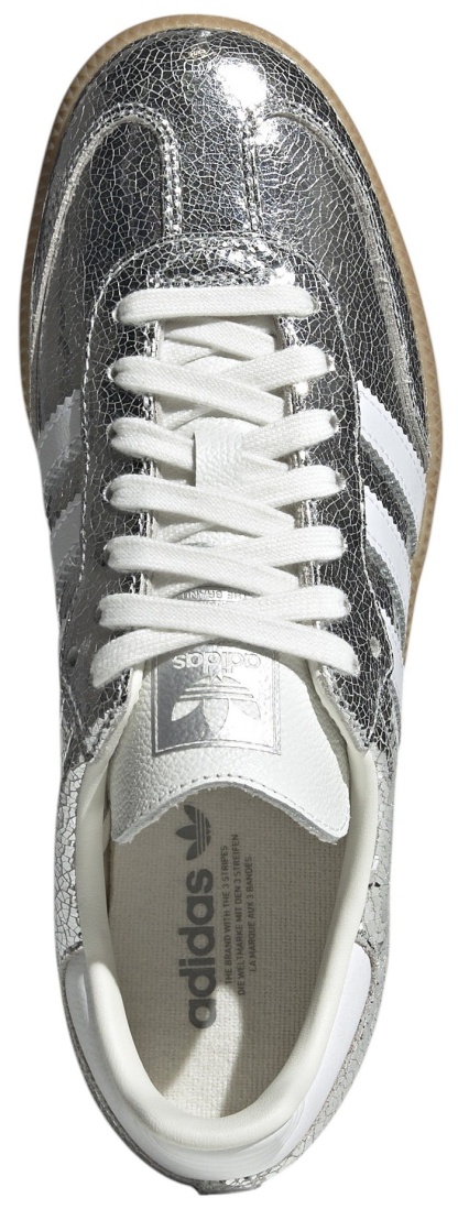 adidas Women's Samba OG Shoes - Silver/Silver - View 4