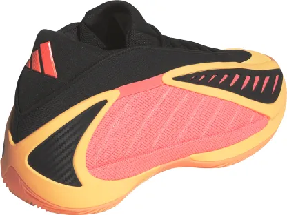 adidas Anthony Edwards 2 'With Love' Basketball Shoes - Black/Red/Orange - View 8