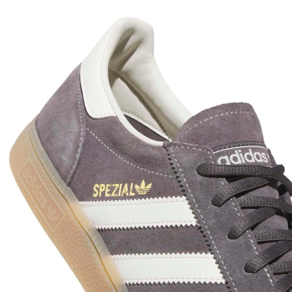 adidas Men's Handball Spezial Shoes - Grey Strata/White - View 8