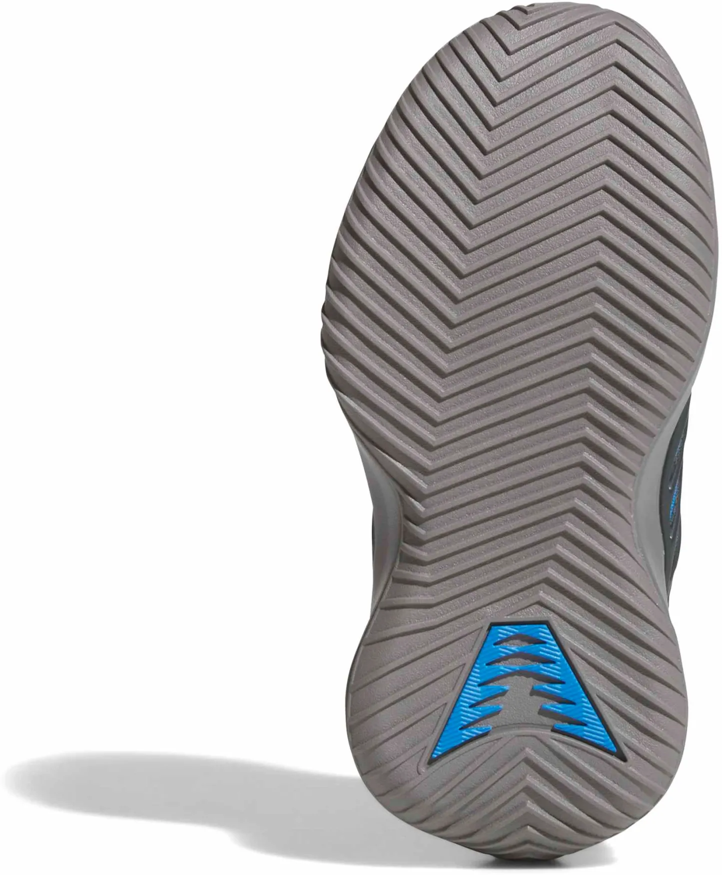 adidas Kids' Preschool Believe That. 1 Basketball Shoes - Grey Three/Carbon/Lucid Ray Blue - View 3