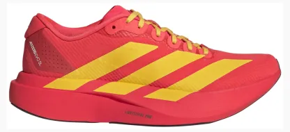 adidas Women's Adizero EVO SL Running Shoes - Lucid Red/Bold Gold/Semi Lucid Blue - View 1
