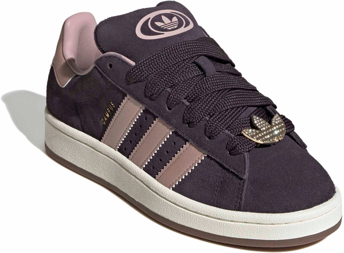 adidas Women's Campus 00s Shoes - Aurora Blk/Vapor Gry Mtlc - View 6
