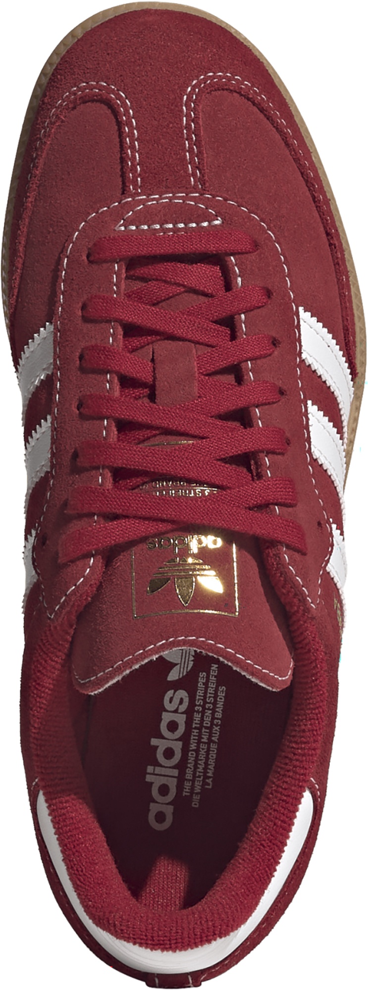 adidas Kids' Grade School Samba OG Shoes - Team Victory Red/Ftwr White/Gum 2 - View 2