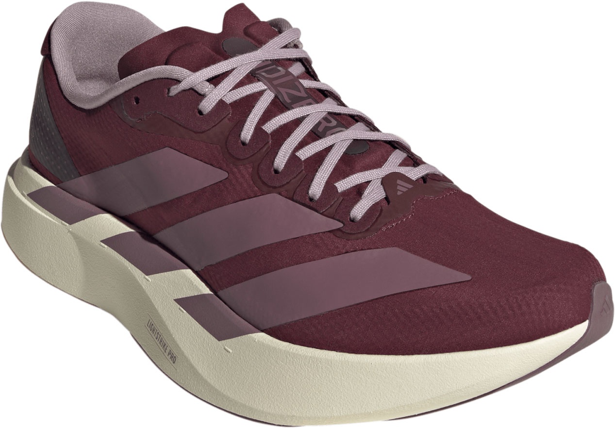 adidas Men's Adizero EVO SL Running Shoes - Maroon/Shadow Fig/Preloved Fig - View 6