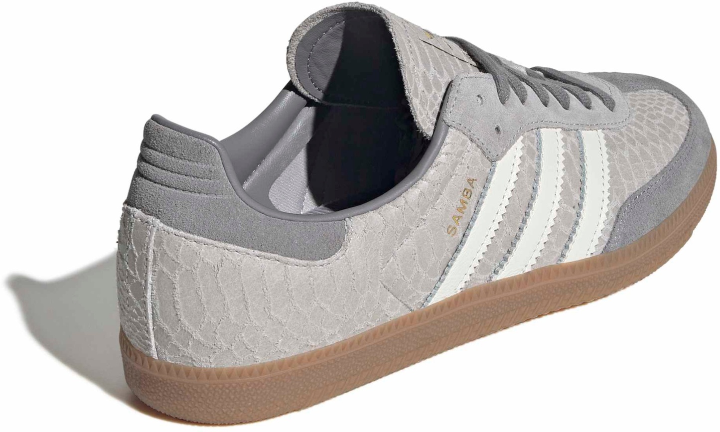 adidas Samba OG Shoes - Snake Grey - View 5