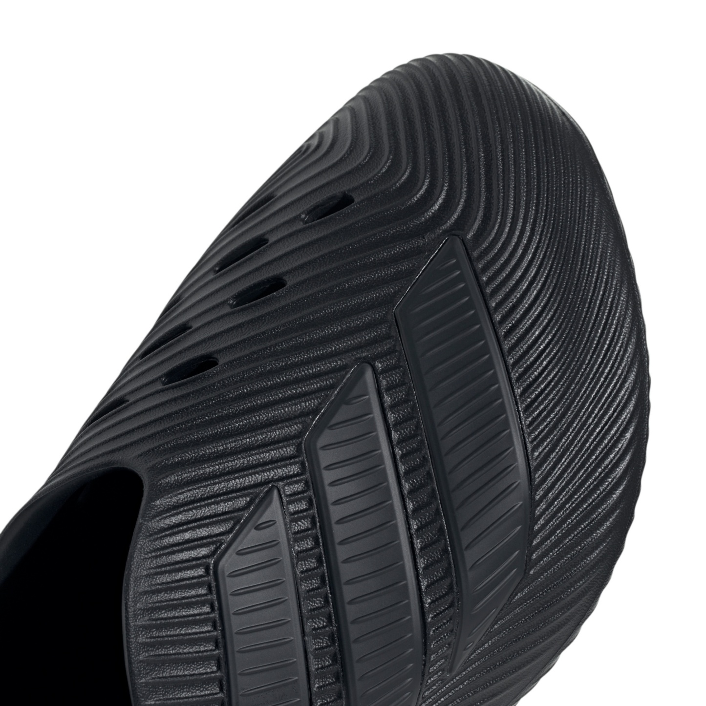 adidas Kids' Grade School Purechill Shoes - Black/Grey - View 7