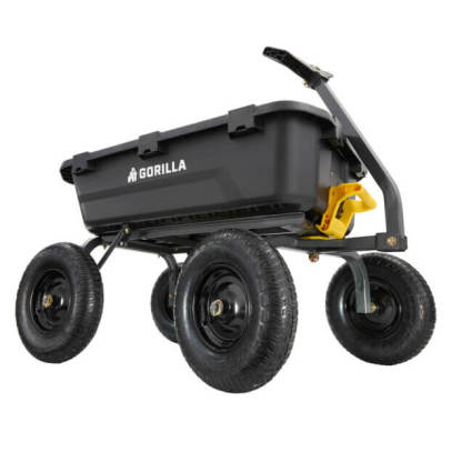 9 Cu. Ft. Heavy Duty Poly Yard Duthtmp Cathtrt