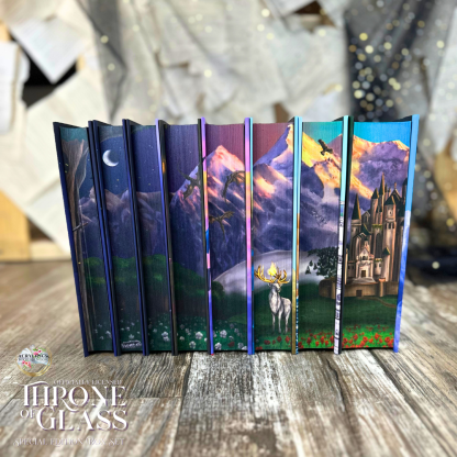 Throne of Glass Series by Sarah J. Maas - Special Edition Box Set - Batch 4: Ships by AUGUST 31