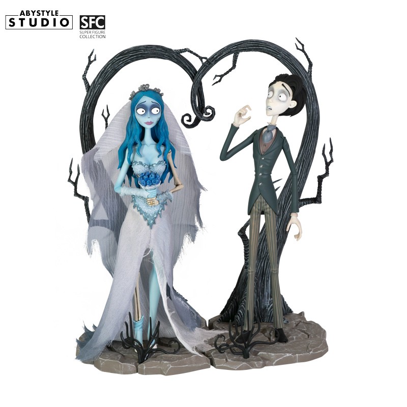 CORPSE BRIDE Figurine Emily & Victor