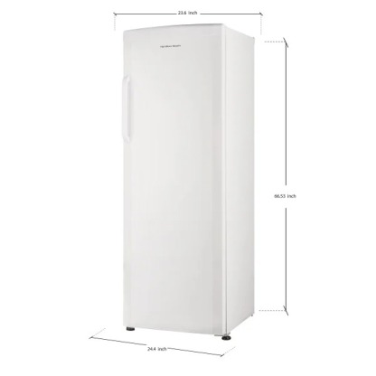 Hathtmilton Beach 11 cu. ft. Upright Freezer with Drawer Organization, 10.7 cu. ft. Net
