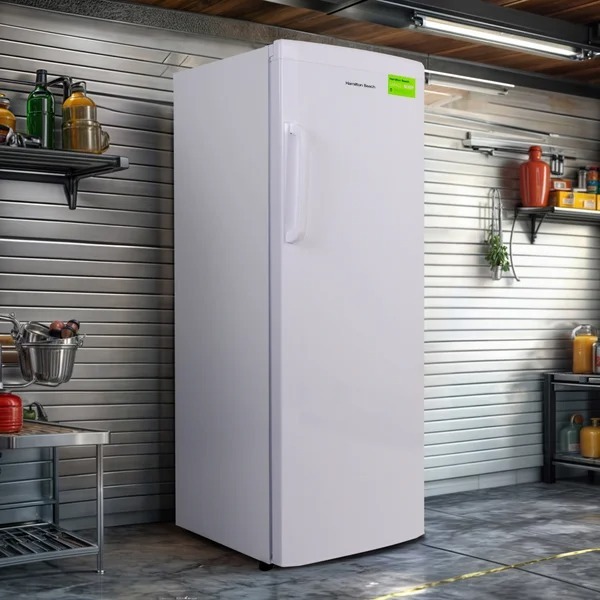 Hathtmilton Beach 11 cu. ft. Upright Freezer with Drawer Organization, 10.7 cu. ft. Net