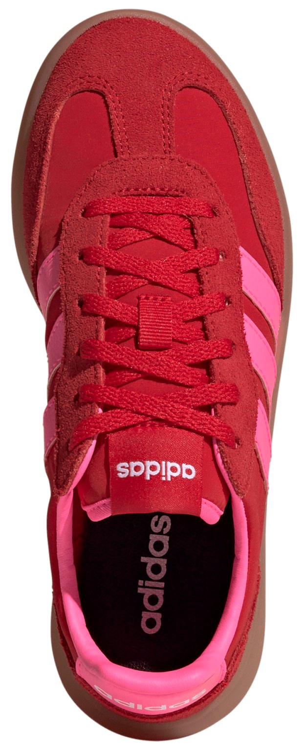 adidas Kids' Grade School Barreda Decode Shoes - Red/Pink - View 3