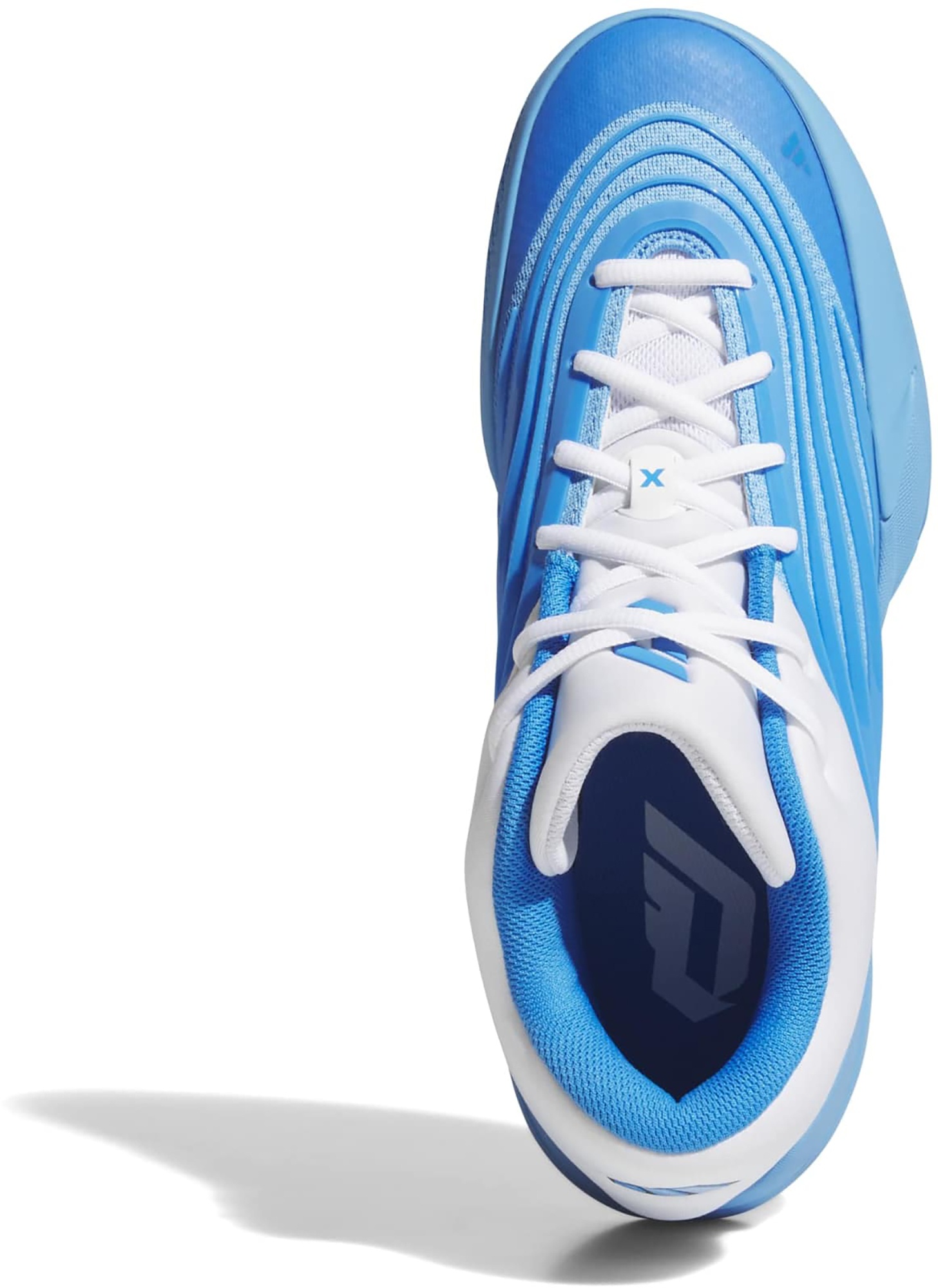 adidas Dame X 'Lucid Aqua' Basketball Shoes - Blue/White - View 2