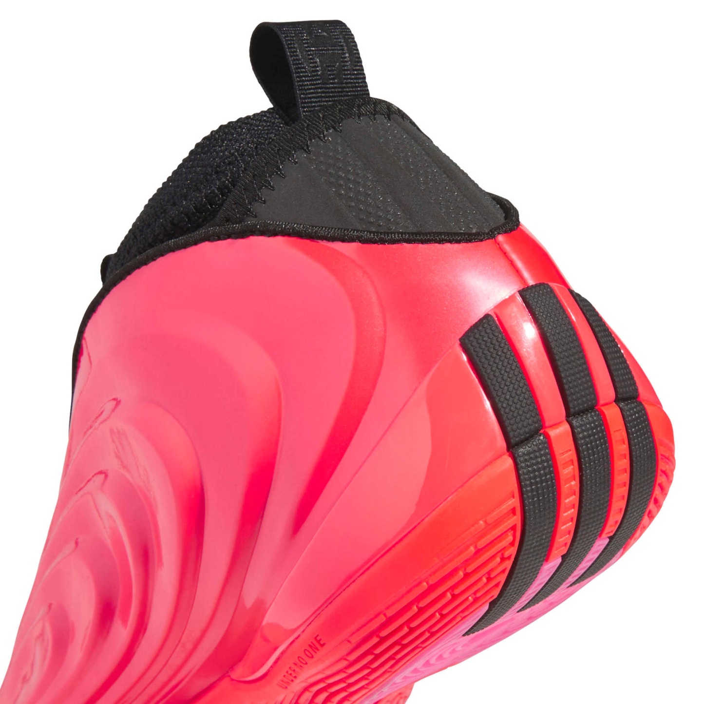 adidas Harden Volume 10 'Ruby' Basketball Shoes - Pure Ruby/Core Black/Solar Lemon - View 4