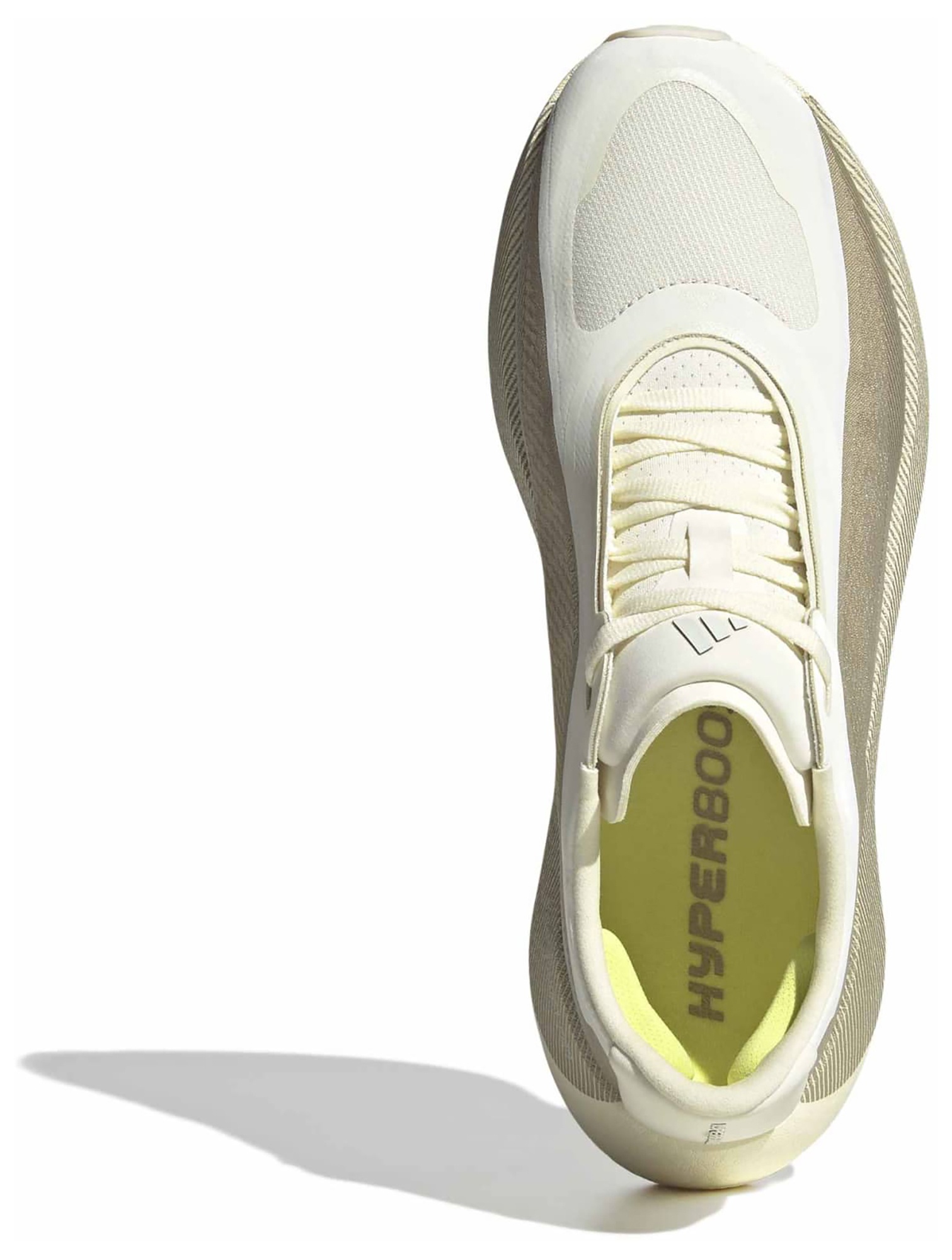 adidas Men's Hyperboost Edge Running Shoes - Off White/Wonder Cargo/Wonder Cargo - View 3
