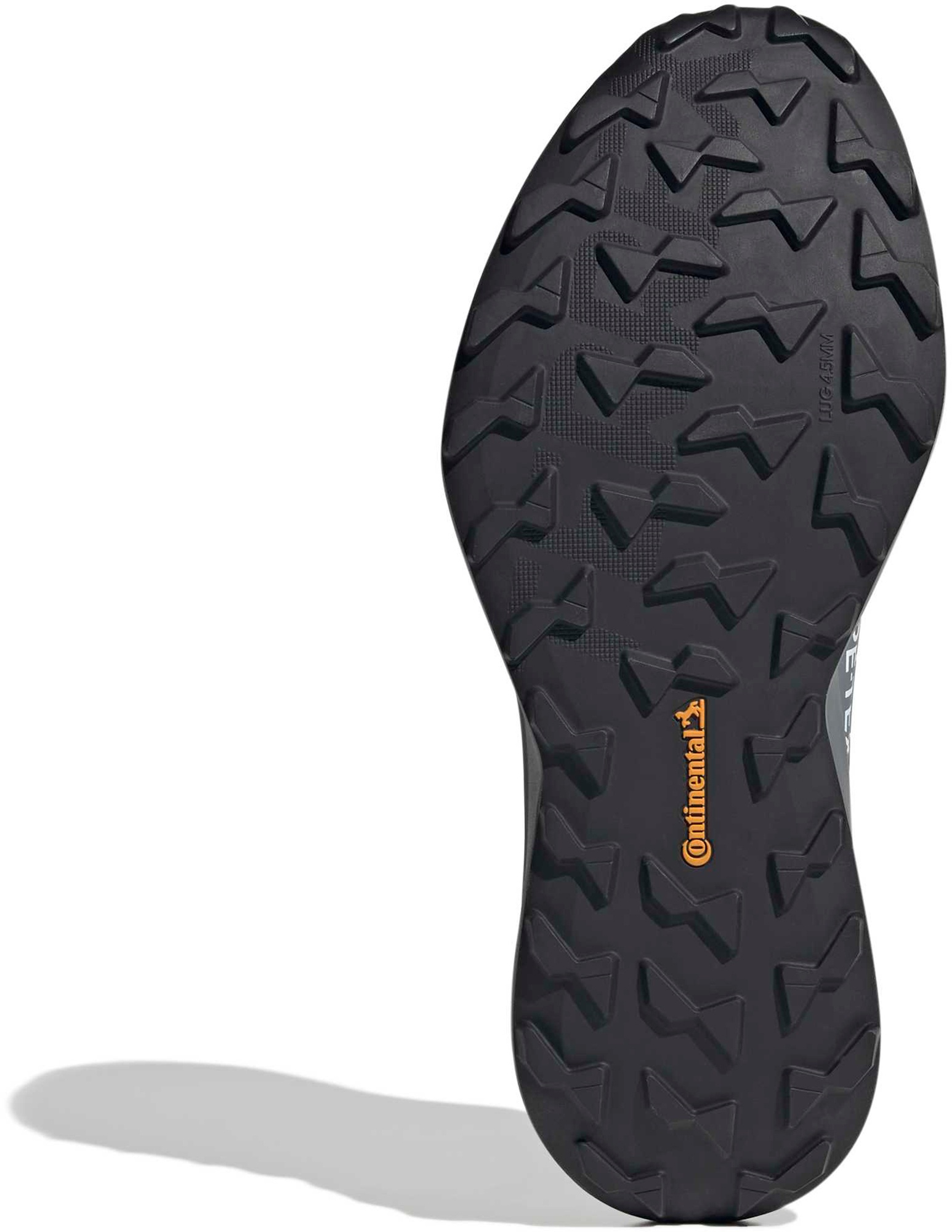 adidas Men's Terrex Agravic GTX 2 Trail Running Shoes - Grey/Black/Semi Impct Orange - View 4