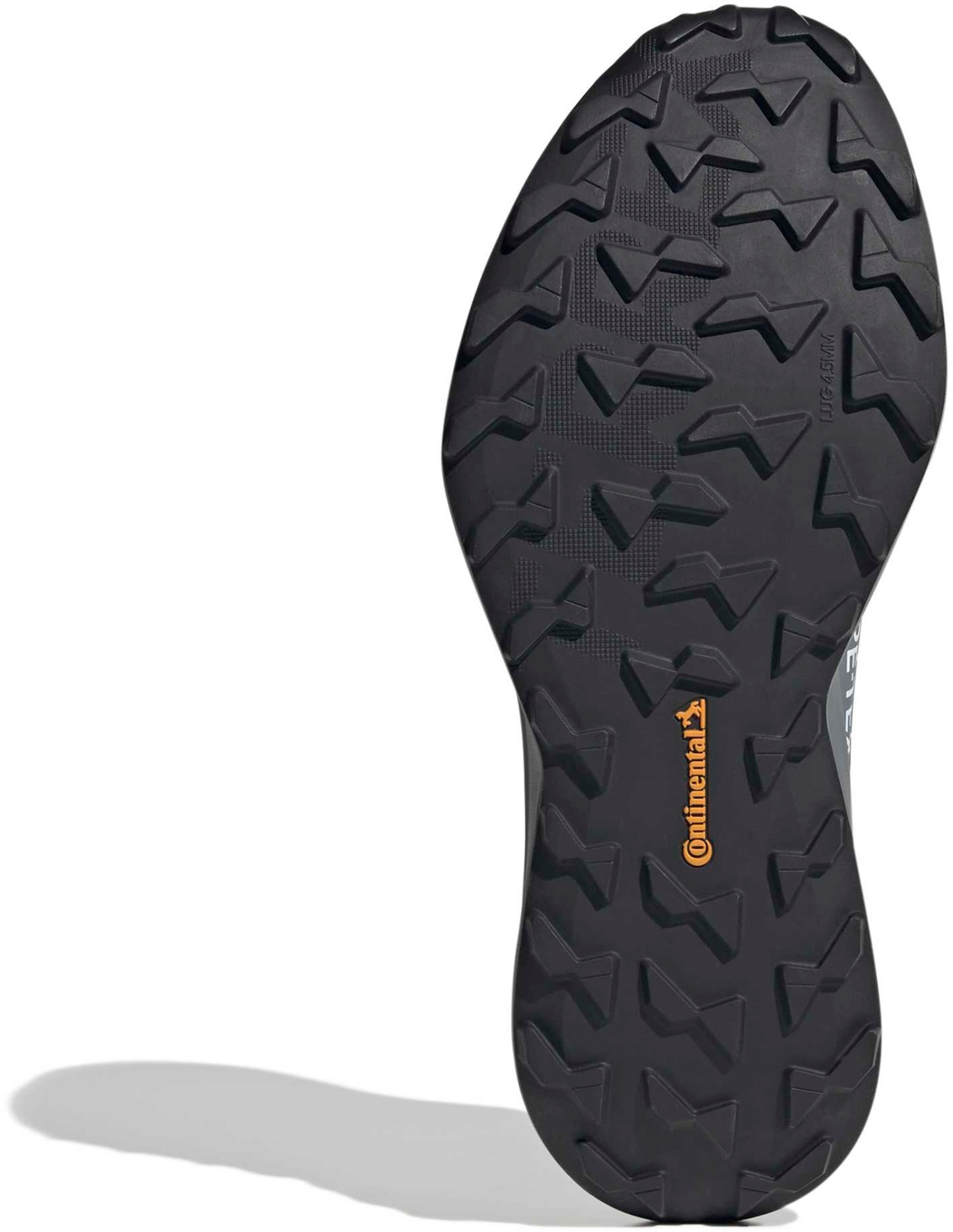 adidas Men's Terrex Agravic GTX 2 Trail Running Shoes - Grey/Black/Semi Impct Orange - View 4