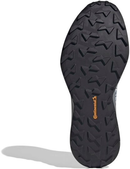 adidas Men's Terrex Agravic GTX 2 Trail Running Shoes - Grey/Black/Semi Impct Orange - View 4
