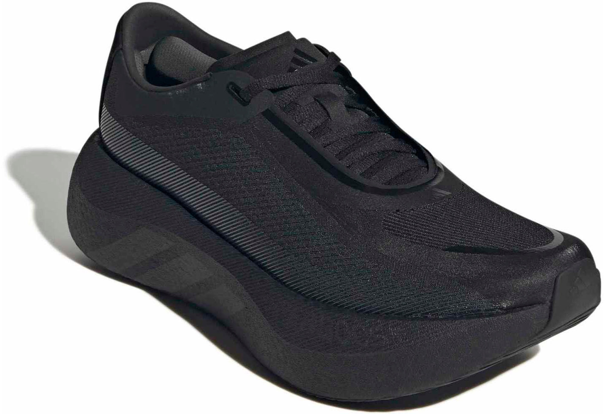 adidas Men's Hyperboost Edge Running Shoes - Core Black/Carbon/Carbon - View 6