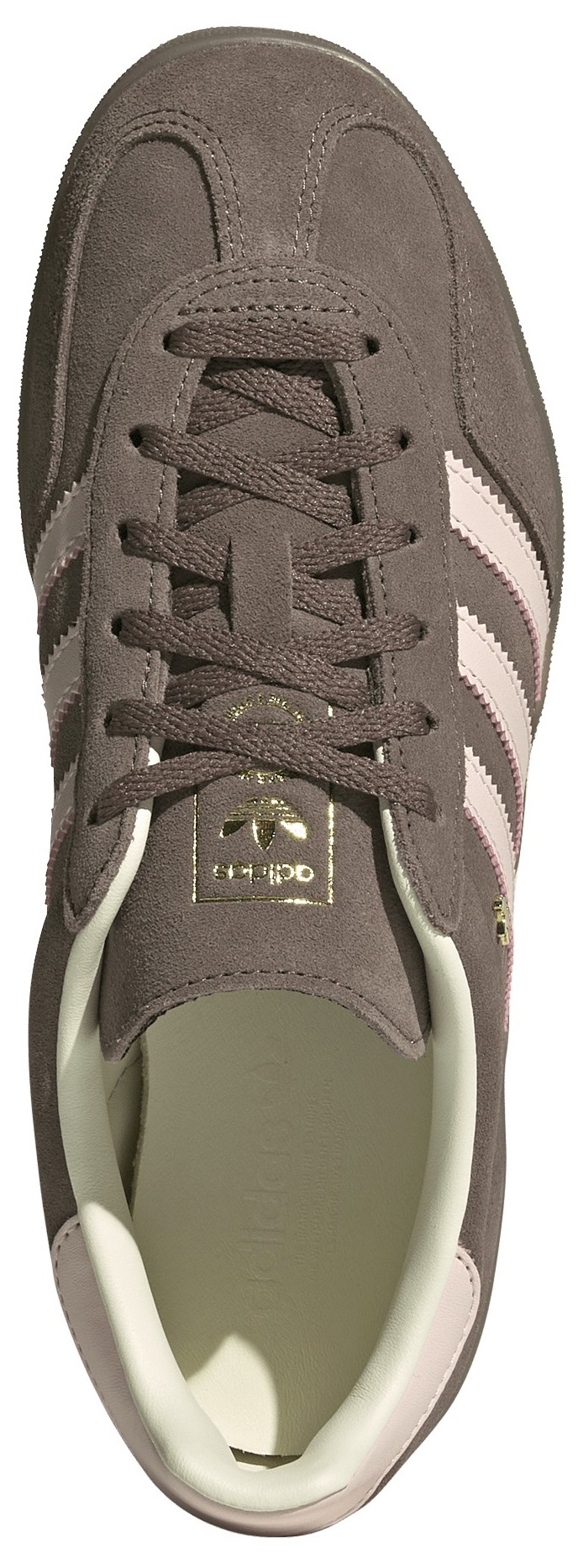 adidas Women's Gazelle Indoor Shoes - Earth Strata/Wonder Quartz/Gum5 - View 2