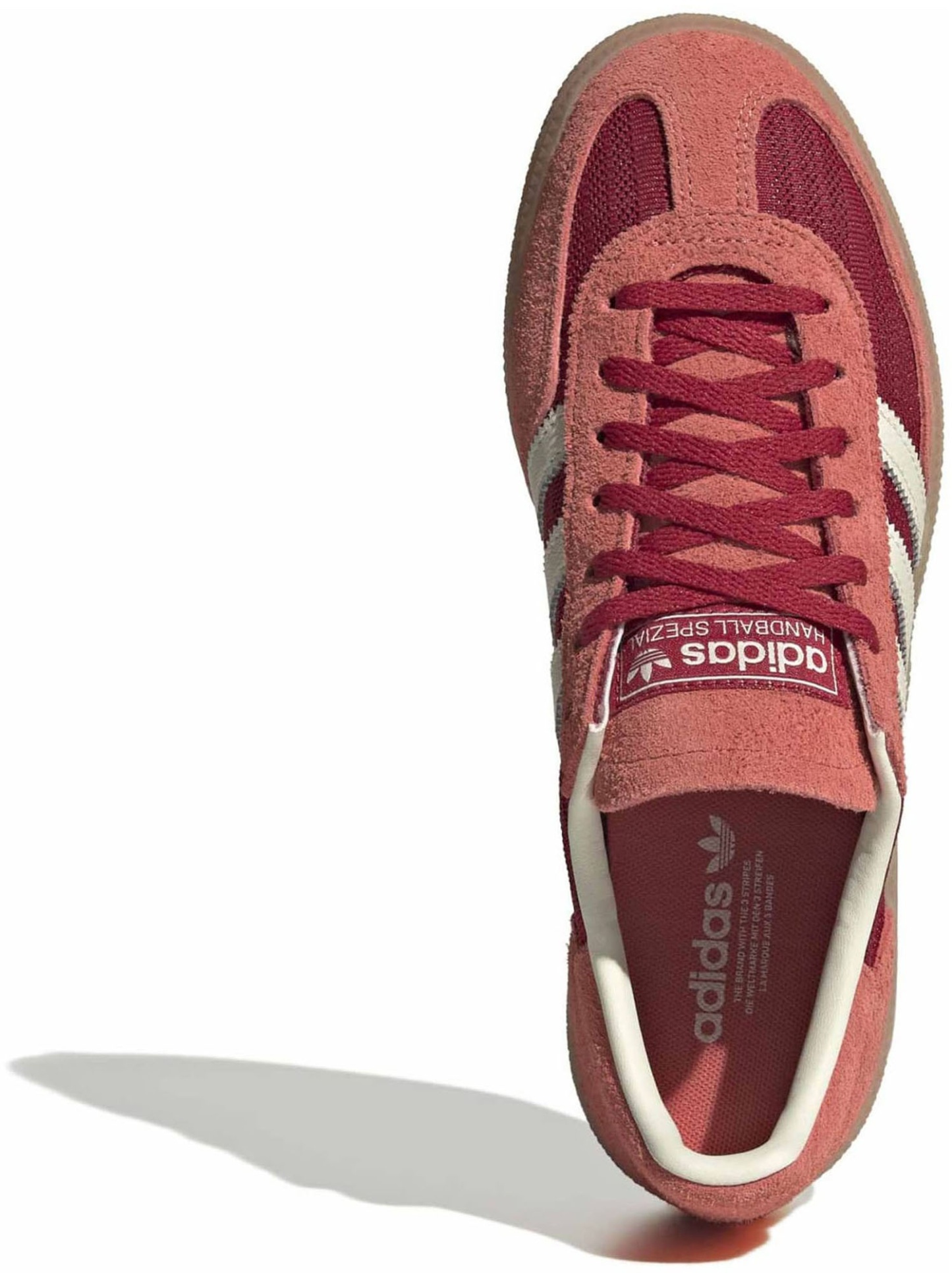 adidas Women's Handball Spezial Shoes - Red/Wht/Preloved Scarlet - View 2